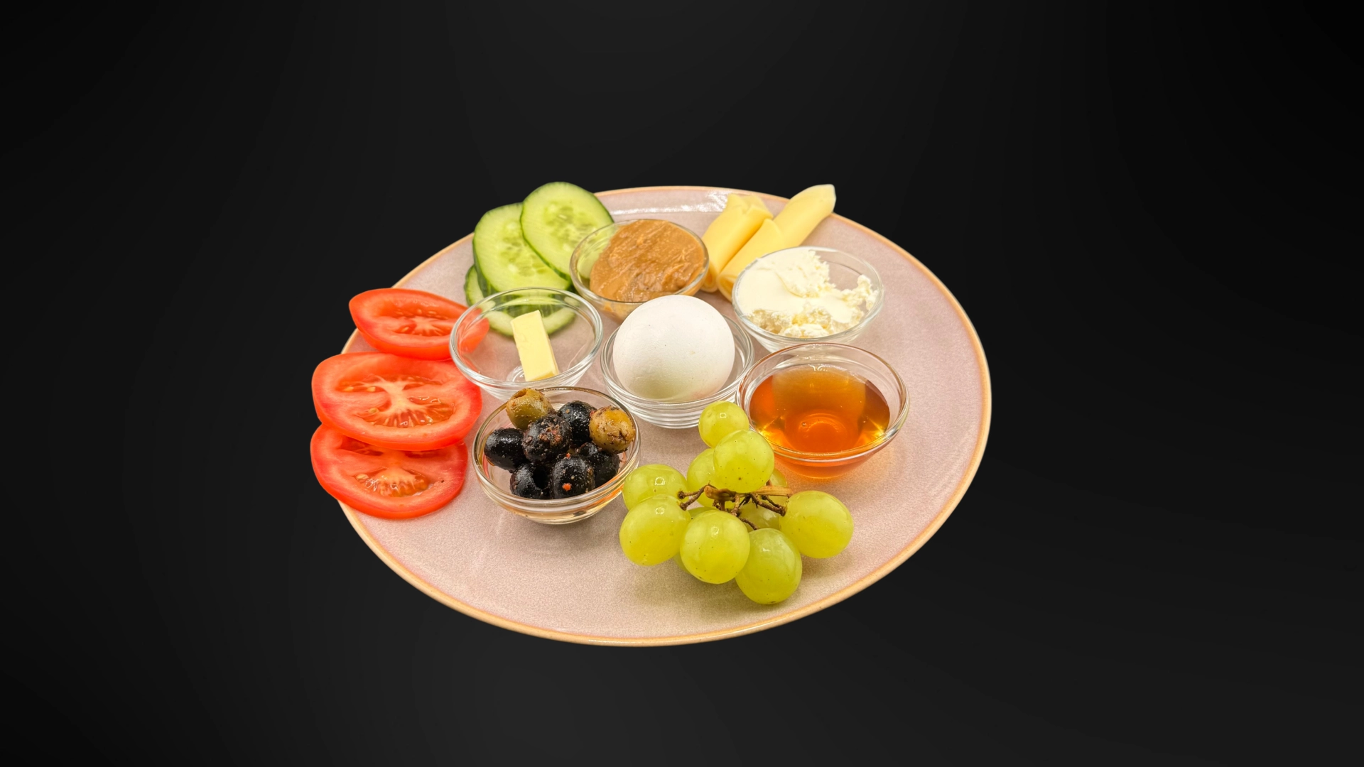 Frühstücksteller